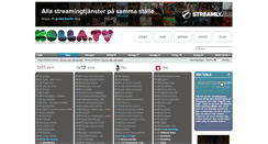Desktop Screenshot of kolla.tv